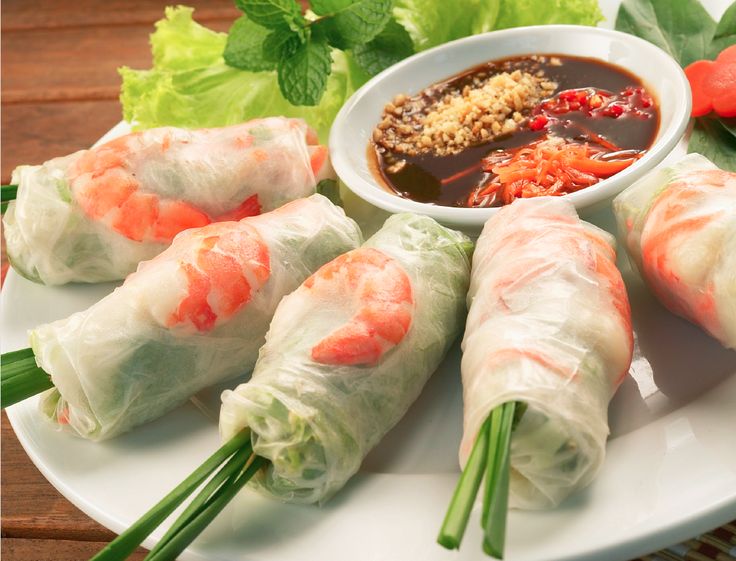 vietnamese fresh spring rolls