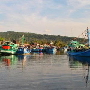 Ham Ninh Port in Phu Quoc Island, Vietnam