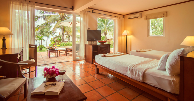 Guest room at Victoria Beach Resort & Spa Hoi An