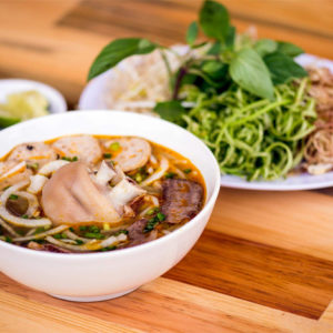 Bún Bò Huế - the noodle soup from Hue becomes the street food in Saigon