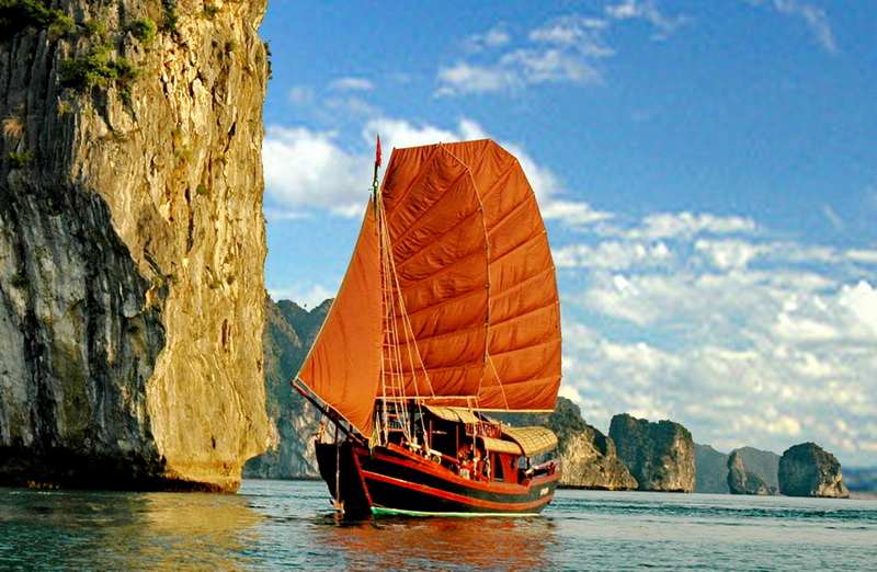 Princess Junk in Halong Bay, Vietnam