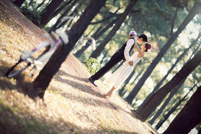 Wedding Photography at the pine forest jst outside Da Nang City