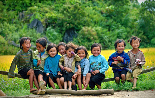 Children at Ban Ho Village, Sapa, Vietnam