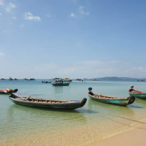 Bai Sao - White Sand Beach at Phu Quoc Island, Vietnam