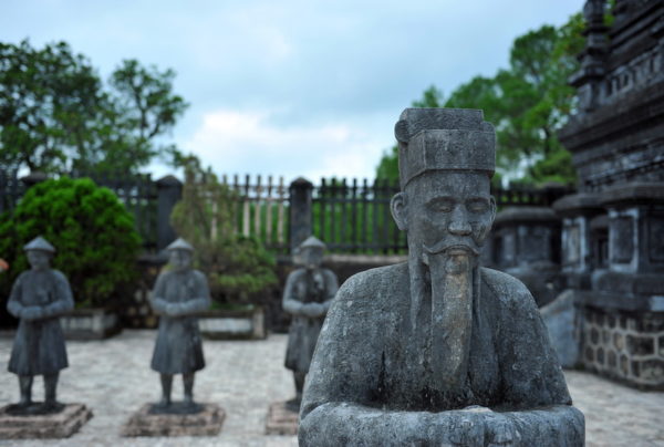 Khai Dinh Tomb in Hue, Vietnam