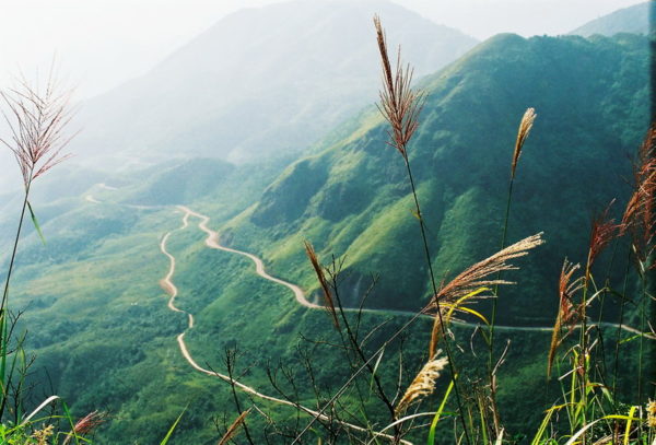 The road from Lao Cai to Sapa