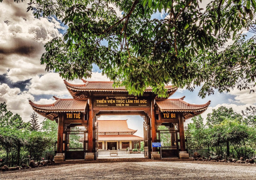 Truc Lam Zen Monastery in Da Lat, Vietnam