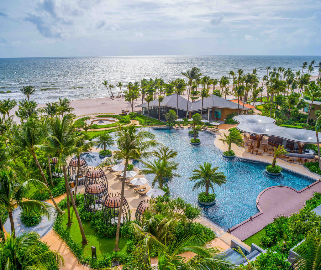 InterContinental is one of several luxury resorts in Phu Quoc