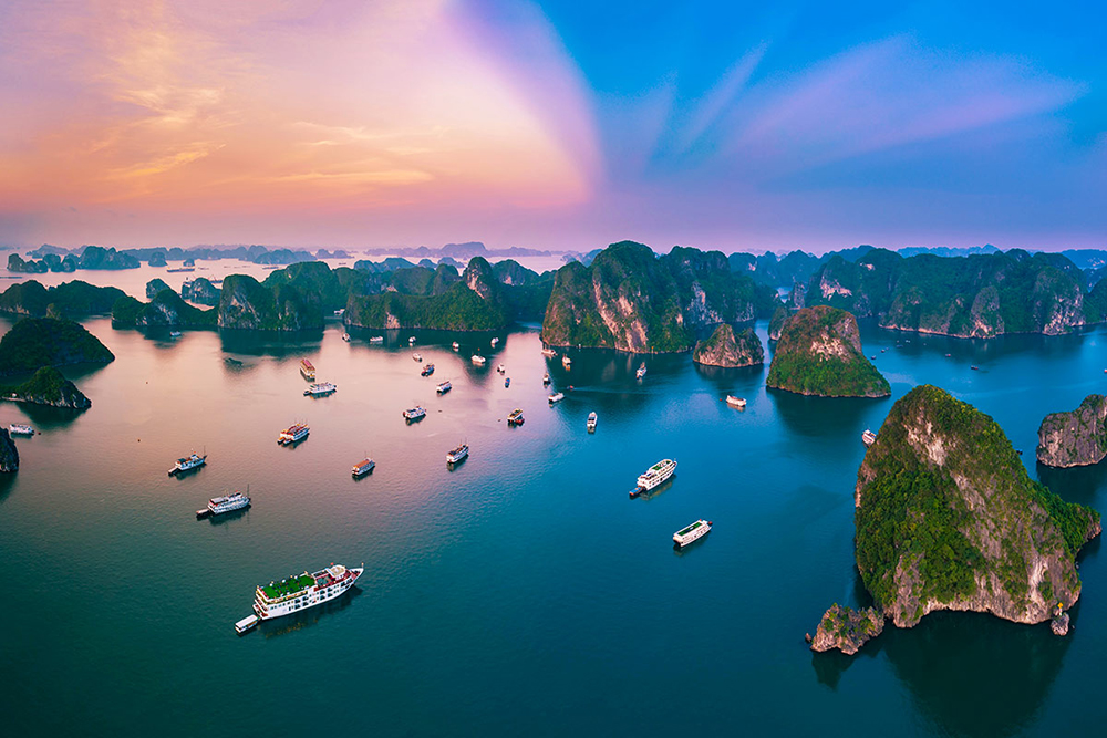 Halong Bay - the UNESCO World Heritage